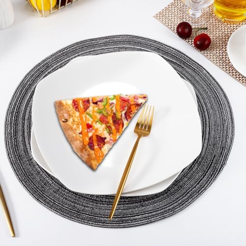 Dinner Plate, 4 Piece, White, 7 Inch, Square - Image 6
