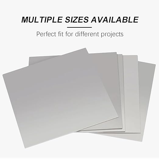 TEN-HIGH 2 Pack 14 Gauge Mild Steel Sheet Metal Plate 4 x 4 Inch Cold Rolled Steel Plate for Professional Industrial Use and DIY Projects - Smooth Surface, Easy to Form and Weld