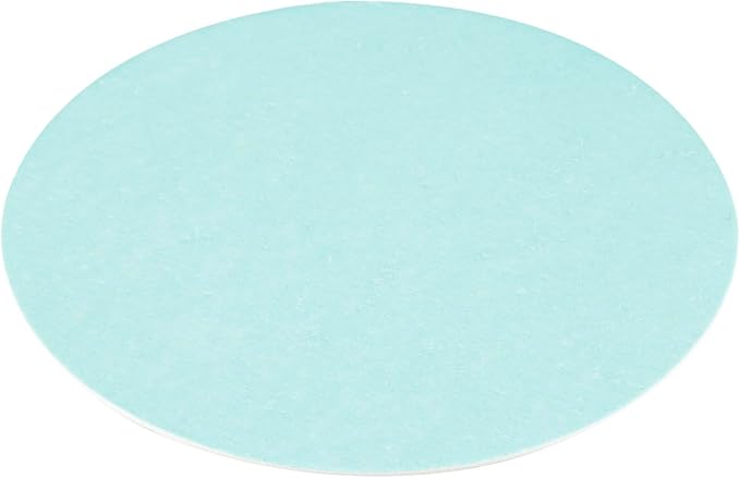 Restaurantware Paper Coasters 100 Pack of 4 Inch Disposable Beverage Coasters Absorbent for Hot and Cold Drinks Turquoise Coffee Cup Essentials for Table Decor, Kitchen, Home or Living Room