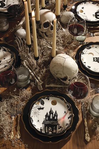 Lenox Haunted Halloween 4-Piece Accent Plates, Appetizer Plate Set for 4 - Image 5
