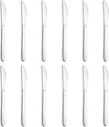 12-Piece Dinner Knives Set, Knife Set (9 Inches), Table Knife, Food Grade Stainless Steel Butter Knives, Knife Silverware for Home/Restaurant/Kitchen, Dishwasher Safe & Mirror Polished