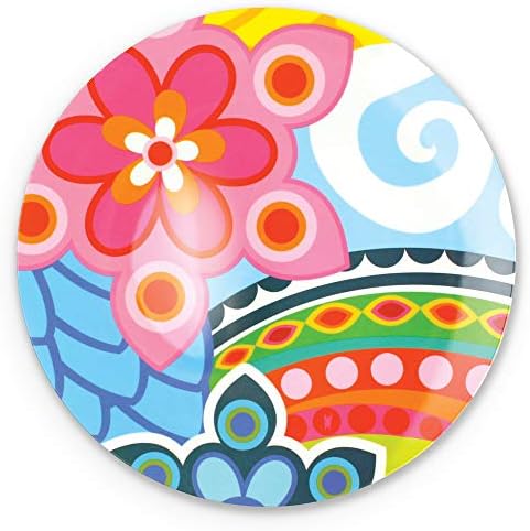 French Bull Melamine Assorted Plates-6 Piece Set -Melamine Dinnerware-Platter, Serving, Party, Platter, Dish (11" Dinner Plate, Assorted) - Image 5