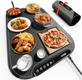 Warming Mat for Food, Voriah Electric Warming Tray with 99H Timer & 8 Temperature Settings, Foldable Food Warmer with °C/°F Switch, Keeps Food Warm at Buffets, Sabbath, Family Gatherings by Leteveryoneenjoylife