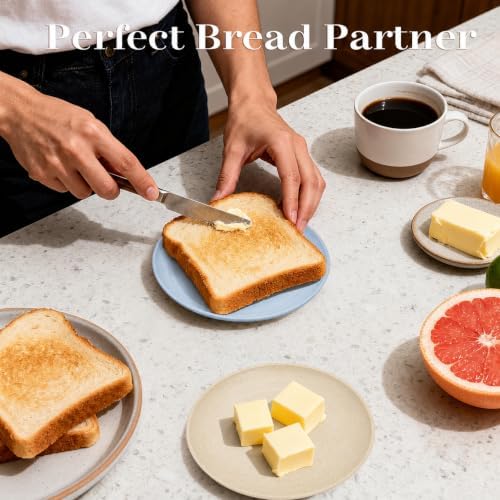 Small Plates 5.7 Inch, Wheat Straw Plates Sets of 8 - Colorful - Image 7