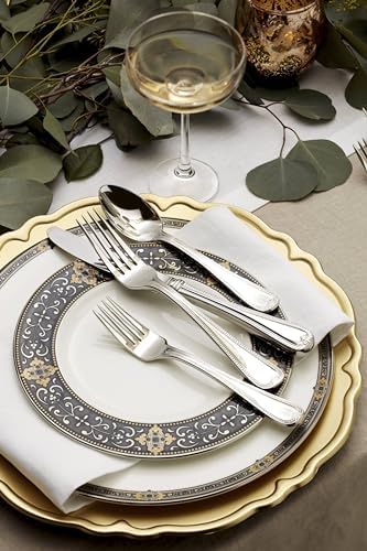 Lenox Vintage Jewel 5 Piece Boxed Set White Dinnerware - Image 5