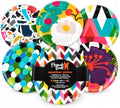 French Bull Melamine Assorted Plates-6 Piece Set -Melamine Dinnerware-Platter, Serving, Party, Platter, Dish (6" Appetizer Plate, Assorted) by FrenchBull