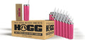 Hogg 20 oz Skinny Case (24 Units) - Pink, Powder Coated Tumblers for Laser Engraving, Engravable Tumblers Bulk, Stainless Steel Cups Bulk, Insulated Cups with Lids and Straws