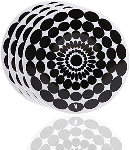 French Bull Plates - 4 Piece Set - 9 inch Melamine Salad Plates Set of 4 - Melamine Dinnerware for Indoor and Outdoor - Foli by FrenchBull