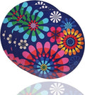 French Bull Plates - 4 Piece Set - 11 inch Melamine Dinner Plate Set - Melamine Dinnerware for Indoor and Outdoor - Festival (Pack of 6) by FrenchBull