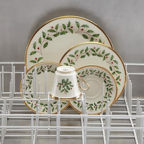 Lenox Holiday Porcelain 5-Piece Christmas Dinnerware Set for 1 - Image 4