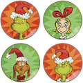 Lenox Grinchmas Christmas Tidbit Plates, Dessert Plate Set for 4 by Lenox