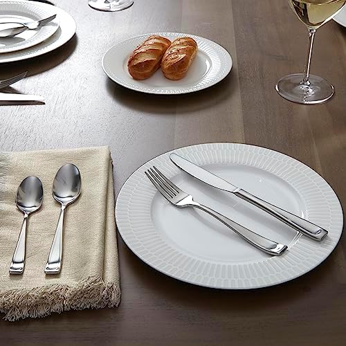 Oneida Moda Teaspoons Silverware Set for 4, Flatware - Image 4