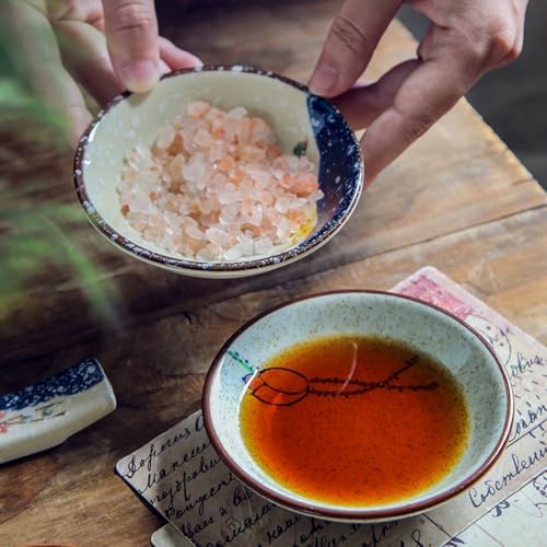 12 Pcs Japanese Sauce Dishes, 2 Oz Round Ceramic Side Dish Set - Image 6