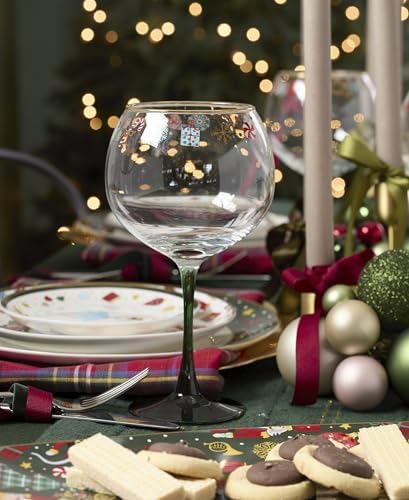 Lenox 898401 Nutcracker Ballet Balloon Wine Glasses, Set of 4, Christmas, Stemware, Festive Holiday - Image 4
