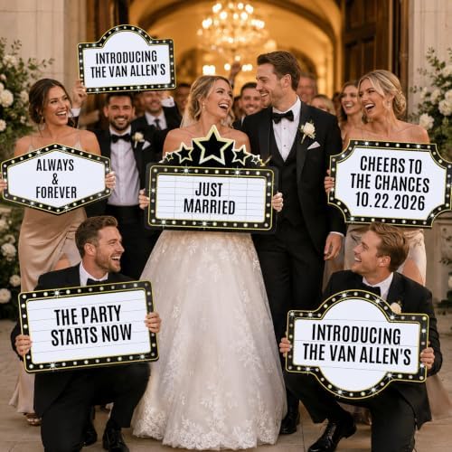 Wedding Bottle Service Sign,6 Pack - Image 2