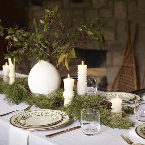 Lenox Holiday Porcelain Christmas Salad Plate Set for 6 - Image 6