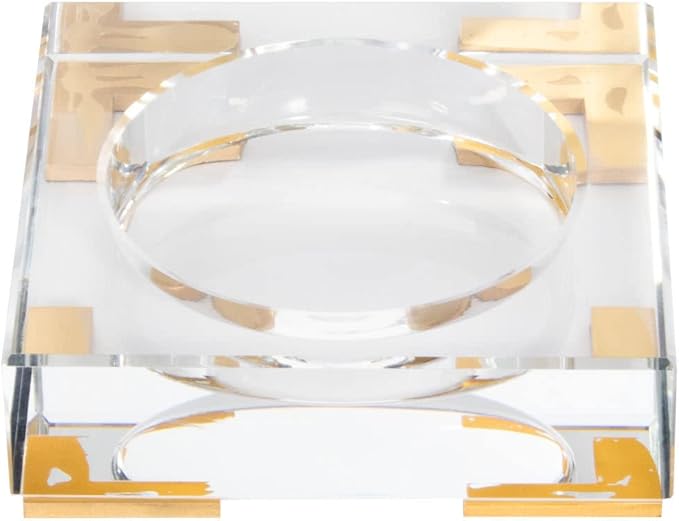 Crystal Diffuser Dish — by Alice Lane Home Collection — Diffuser Tray — Candle Dish Holder — for Home Decor
