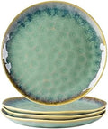 Henten Home Ceramic 11 Dinner Plates, French Country Pasta Plate Set of 4 by HentenHome