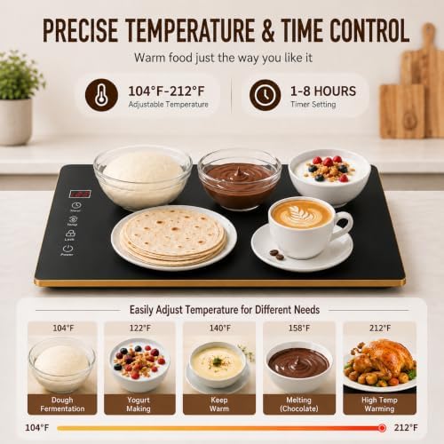 47"×12" Food Warmers for Parties Buffet, Linkable Warming Trays for Buffets - Image 4