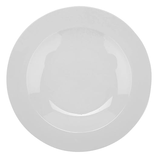 G.E.T. B-2412-DW Diamond White Collection, White 24 oz. Melamine Bowls (Pack of 12),
