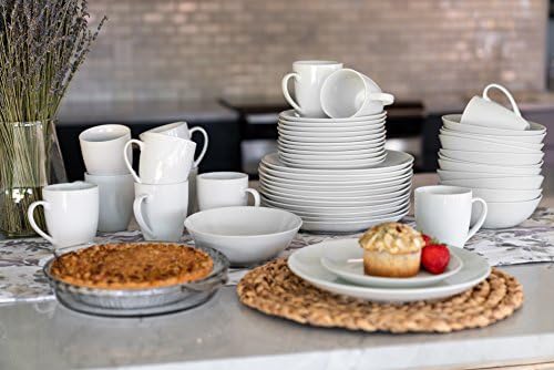 10 Strawberry Street 7" Catering Coupe Cereal Bowl, Set of 12,White - Image 4