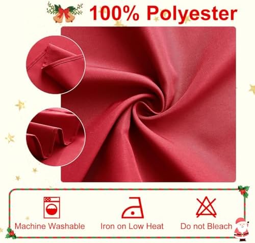 Hiasan Cloth Napkins Set of 6, 18 x 18 Inch, Red - Image 4