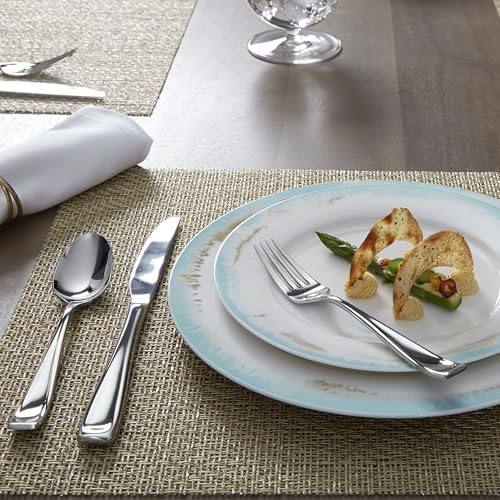 Oneida Moda Teaspoons Silverware Set for 4, Flatware - Image 6