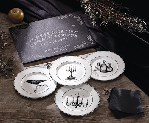 Lenox Vintage Halloween Porcelain Dessert Plates, Set of 4 - Image 3