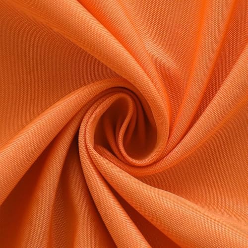FOLINS&HOME Orange Cloth Napkins Set of 12, Decorative 20x20 Inch Napkins - Image 4