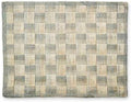 MACKENZIE-CHILDS Set of 4 Sinamay Placemats, Durable Woven Table Mats, Gray