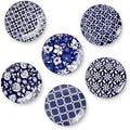 Certified International Madison Set of 6 8.5-Inch Salad Plates - Premium Porcelain, Elegant for Salads, Appetizers, and Desserts by CERTIFIEDINTERNATIONAL