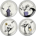 Lenox Nightmare Before Christmas Halloween Accent Plates, Appetizer Set by Lenox
