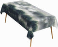 60x120 Inch Nature Rectangular Tablecloth Bird Fog Pine Tree Dreamland Table Cloth Waterproof Durable Table Cover for Holiday Picnic Outdoor BBQ Decor