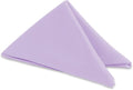 Polyester Cloth Napkins - Washable Soft Table Linens - Durable & Elegant for Dining, Restaurants, Weddings, Events, Rentals, Banquets, & Parties - Premium Quality Set of 250, Lavender, 17"x17"