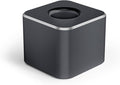 Aluminum Single Hole Pen Stand - Durable Fountain Pen Holder for Desk Display, Non - Slip Base, Minimalist Office/Home Organizer(Black,1P)
