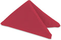 Polyester Cloth Napkins - Washable Soft Table Linens - Durable & Elegant for Dining, Restaurants, Weddings, Events, Rentals, Banquets, & Parties - Premium Quality Set of 250, Burgundy, 17"x17"
