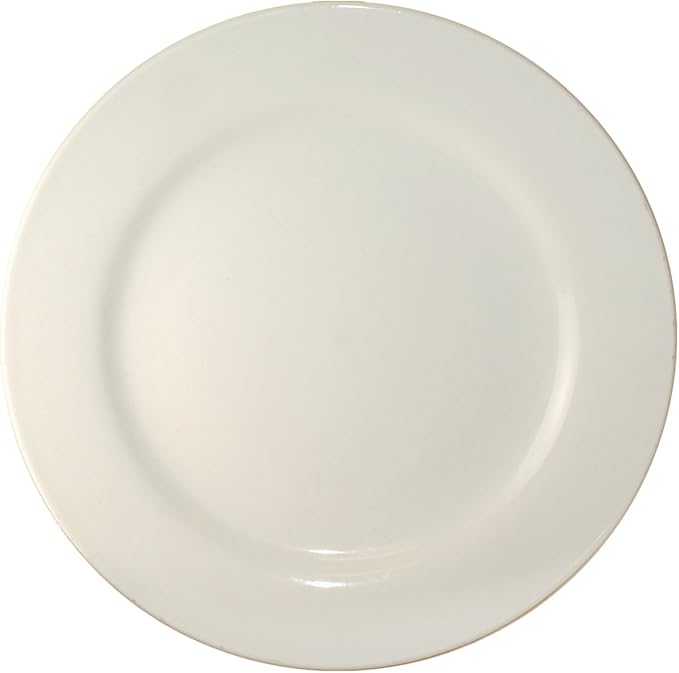 ITI-RO-16 Roma 10-1/4-Inch Plate, 12-Piece, American White