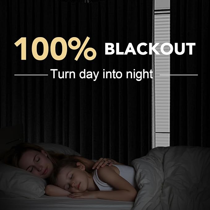 H.VERSAILTEX Linen Blackout Curtains 108 Inches Long 100% Absolutely Blackout Thermal Insulated Textured Linen Look Curtain Draperies Anti-Rust Grommet, Energy Saving with White Liner, 2 Panels, Teal