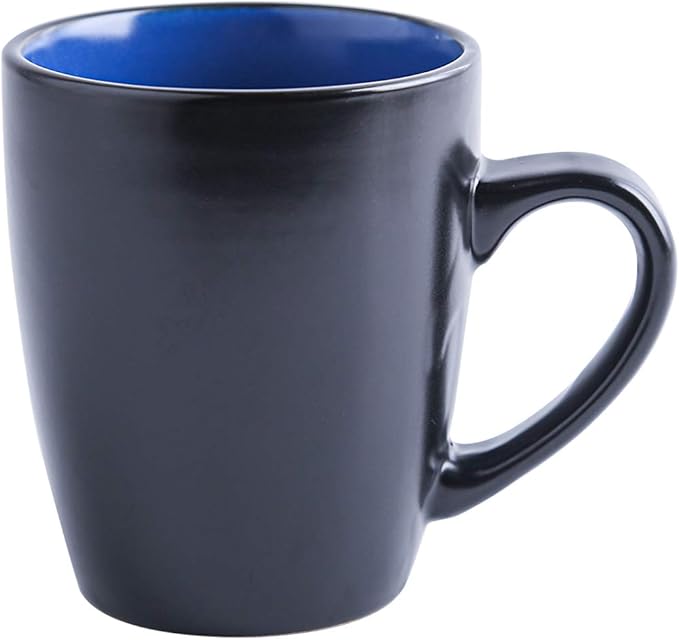 SERVICE FOR 4 - Total of 16 pieces including 8 dinner plates (10”), 4 salad plates (7.5”), 4 bowls (5.75”), and 4 mugs (12 oz), making it the perfect set to service 4 people