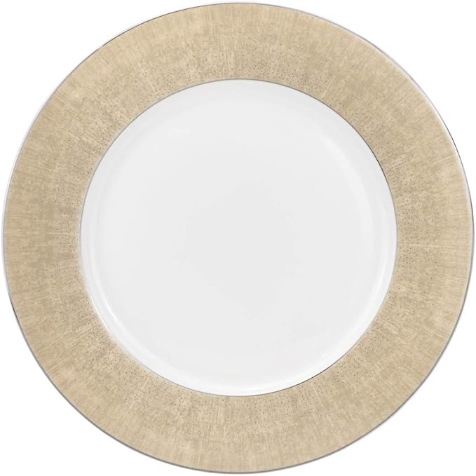 EURO Porcelain 20-pc. Dinner Set Service for 4, 24K Gold-plated Luxury Bone China Tableware ("Marilyn" 6480-20Y)
