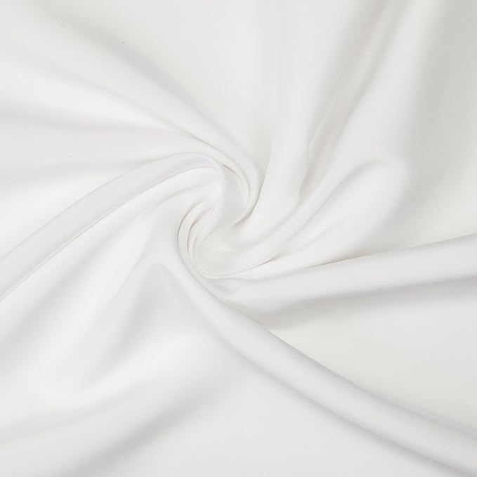 Gee Di Moda Cloth Napkins - 17 x 17 Inch White Dinner Napkins - Set of 12 Soft & Absorbent Washable Fabric Cloth Table Napkins with Hemmed Edges for Hotel Restaurant, Holiday Parties & Wedding
