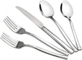 Idomy 40-Piece Stainless Steel Flatware Set, Service for 8