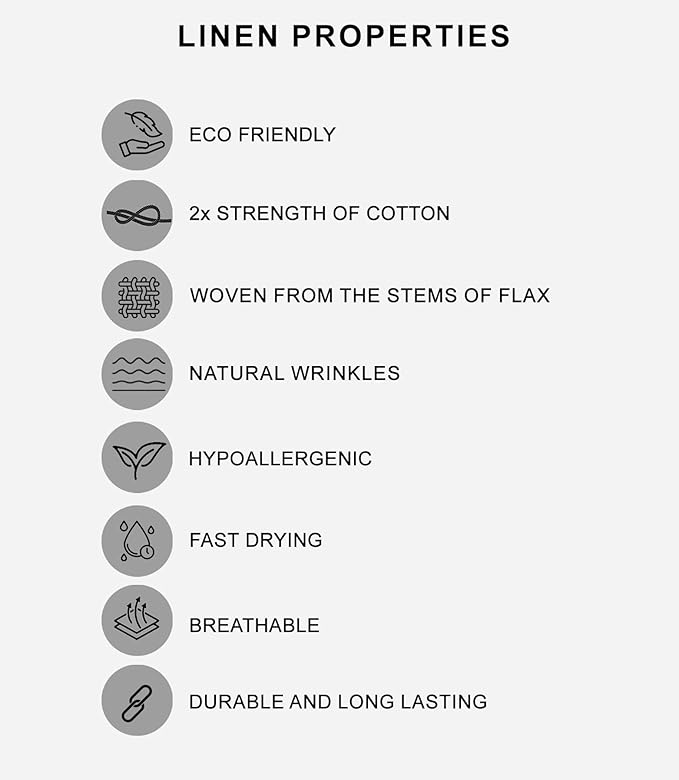 Ruvanti Premium Linen Napkins Set of 6-20x20 Inch, Classic Hemstitch, Mitered Corner Cloth Napkins ‎- Soft, Elegant Dinner Napkins Cloth Washable for Weddings, Parties, Everyday Use - Natural