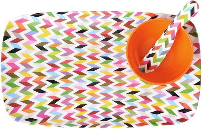 French Bull Melamine Mini Bowls, 6-Piece Set, Small Serving Bowl – Snack, Condiment, Dip, Dessert, Ice Cream – Shatter Proof, Food-Safe, BPA Free, Dishwasher Safe, 4” 10 oz - Multicolor
