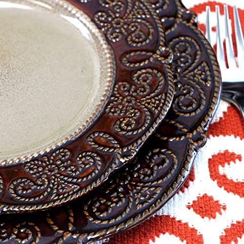 Elama’s Salia 16 Piece Stoneware Dinnerware Set - Image 3