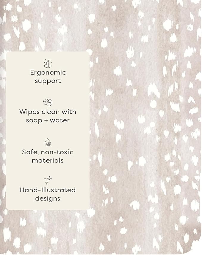 House of Noa Nama Standing Mat – Anti-Fatigue Cushioned Kitchen Mats for Floor | Ergonomic Bounce-Back Foam Kitchen Mats | Anti-Fatigue Mats for Kitchen & Standing | Fawn Brown | 30" x 72"