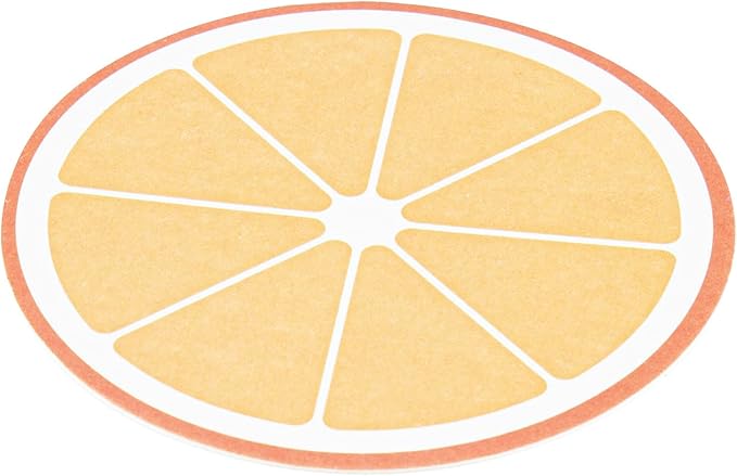Restaurantware Drink Coasters 48 Count 3.5 Inch Paper Moisture-Absorbing Bar Coasters Assorted Decorative Table Coasters for Tabletop Protection Assorted Colors