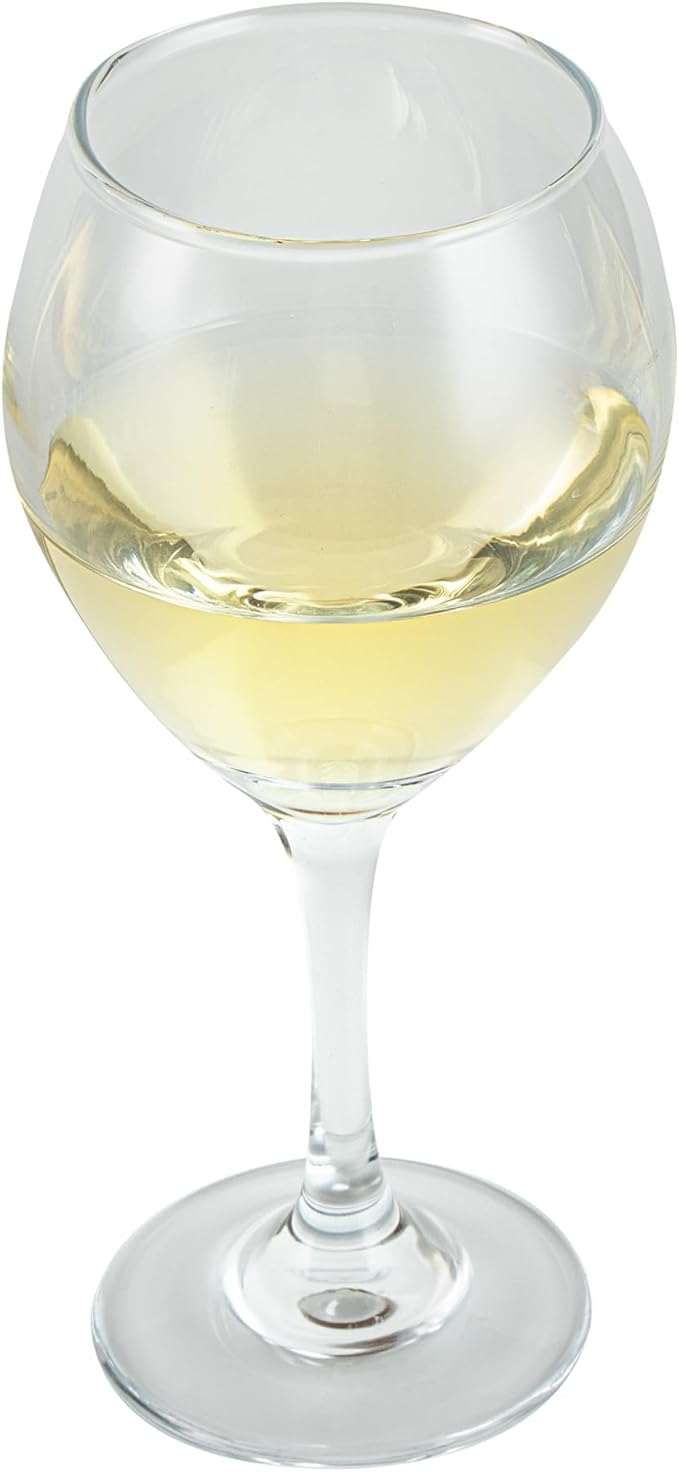 Restaurantware-Vetri 13.5 Ounce All Purpose Wine Glasses, 6 Dishwashable Red And White Wine Glasses - No Lead, Durable, Clear Glass Long Stemware, For Home Or Restaurant, Serve Merlot Or Bordeaux