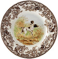 Spode Woodland Hunting Dogs Flat Coated Pointer Salad Plate by Spode