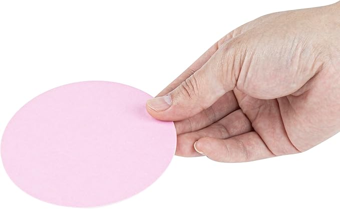 Restaurantware Paper Coasters 1000 Pack of 4 Inch Disposable Beverage Coasters Absorbent for Hot and Cold Drinks Pink Coffee Cup Essentials for Table Decor, Kitchen, Home Patio or Living Room